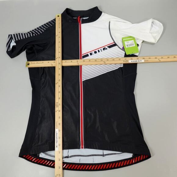 Performance Bicycle Ultra Jersey Womens XL Black Cycling Training UV Protection - Picture 10 of 16